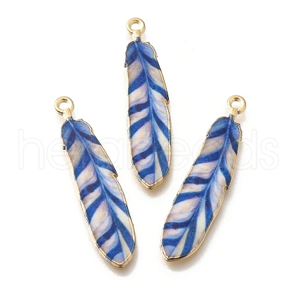 Alloy Enamel Pendants FIND-G078-34G-02-1