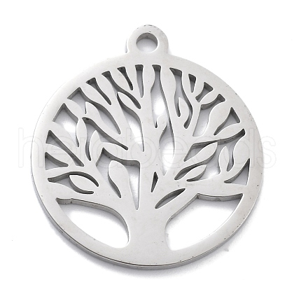 304 Stainless Steel Pendants STAS-L245-016P-1