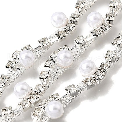 Brass Crystal Rhinestone Cup Chains OCOR-XCP0002-75-1