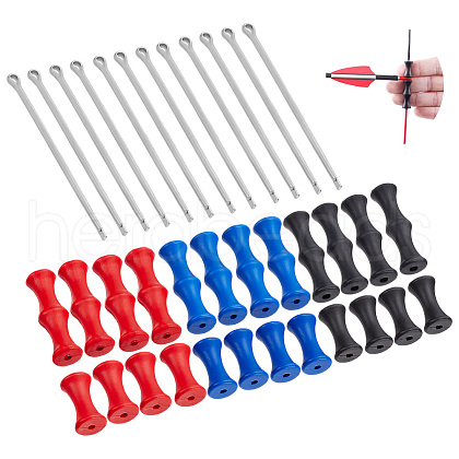  12 Sets 3 Colors Silicone Finger Tab AJEW-NB0006-35-1