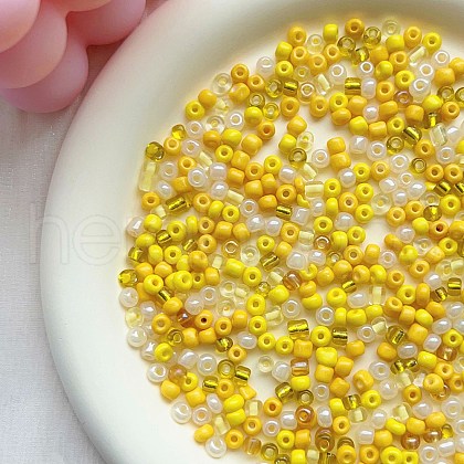 Mixed Style Glass Seed Beads PW-WG6375C-04-1