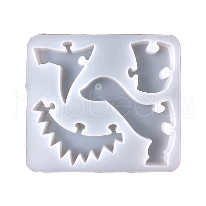 DIY Food Grade Silicone Animal Puzzle Molds SIMO-PW0011-16C-1