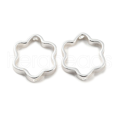Rack Plating Brass Bead Frames KK-WH0084-02S-1