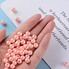 Opaque Acrylic Beads X-MACR-S370-D8mm-A12-5