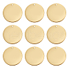 BENECREAT 24Pcs Ion Plating(IP) 304 Stainless Steel Pendants STAS-BC0003-24A-1
