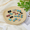 FIBLOOM 16 Pair 16 Style Ethnic Style Alloy Stud Earrings EJEW-FI0002-86-5