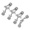 Unicraftale 316 Surgical Stainless Steel Rope & Anchor Toggle Clasps STAS-UN0002-15AS-1