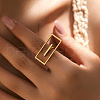 Brass Cuff Rings RJEW-Z097-04G-1