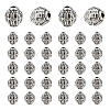 50Pcs Tibetan Style Alloy Beads TIBEB-LP0001-01-1