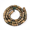 Natural Verdite Stone Beads Strands G-N346-03A-06-3