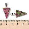Natural & Synthetic Mixed Gemstone Pendants G-B127-04P-3