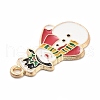 Christmas Theme Alloy Enamel Pendants X1-ENAM-D060-04B-2