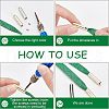  24Sets 2 Colors Alloy Aglets for Shoelaces FIND-NB0001-80-4