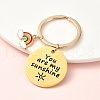 304 Stainless Steel & Alloy Keychain KEYC-YW00096-04-1