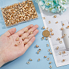 DICOSMETIC 300Pcs 5 Styles CCB Plastic Tube Bails CCB-DC0001-19G-3