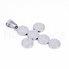 Tarnish Resistant 304 Stainless Steel Saint Benedict Medal Cross Pendants STAS-F012-12-2