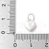 S925 Sterling Silver Pendant STER-H115-05C-S01-3