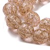 Handmade Gold Sand Lampwork Beads Strands LAMP-L079-06B-3