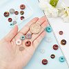  24Pcs 2 Style Natural & Synthetic Gemstone Beads G-NB0003-26-3