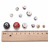 Handmade Printed Porcelain Beads PORC-MSMC0003-04-3