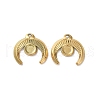 Ion Plating(IP) 304 Stainless Steel Pendant Cabochon Settings STAS-P324-33G-2