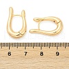 Brass Hoop Earrings EJEW-Q016-16G-2