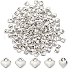 SUNNYCLUE 200Pcs Tibetan Style Alloy Heart Charms FIND-SC0010-70-1