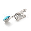 Musical Note Rhinestone Brooch Pins JEWB-A031-02P-02-2