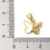 304 Stainless Steel Butterfly Charms STAS-L272-007G-3