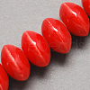 Handmade Porcelain Beads PORC-Q173-12x7mm-10-2