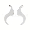 Non-Tarnish 201 Stainless Steel Pendants STAS-N091-172P-2