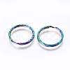 Ion Plating(IP) 304 Stainless Steel Split Key Rings STAS-G201-09A-M-2