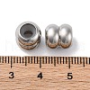 201 Stainless Steel Beads STAS-D301-18P-03-3