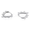 304 Stainless Steel Hoop Earrings Findings STAS-N092-192-2