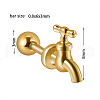 Water Faucet 304 Stainless Steel Cartilage Earrings FS-WGE47D7-02-3