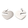 Non-Tarnish 304 Stainless Steel Pendants STAS-Z042-03P-1