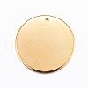 201 Stainless Steel Stamping Blank Tag Pendants STAS-G137-03G-1