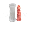 DIY Halloween Theme Ghost Bride-shaped Candle Making Silicone Molds DIY-D057-05A-1