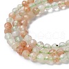 Natural Arusha Sunstone Beads Strands G-U014-A01-01-4