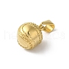 PVD Vacuum Plating 304 Stainless Steel Pendants STAS-B069-40D-G-2