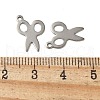 201 Stainless Steel Pendants STAS-I330-043P-3
