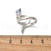 Brass Micro Pave Cubic Zirconia Finger Rings RJEW-H245-01P-5