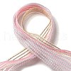 Polyester and Nylon Ribbon Sets DIY-Z029-01G-3