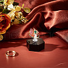 Acrylic Finger Ring Display Holders RDIS-WH0020-02A-02-5