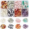  Natural 160G 8 Style Gemstone Beads G-NB0002-53B-1
