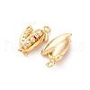 Brass Rhinestone Pendants KK-E793-01G-2