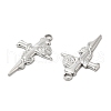 Non-Tarnish 304 Stainless Steel Pendants STAS-L020-028P-2