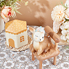 Rectangle Imitation Leather Floor for Dollhouse Accessories DIY-WH0430-755A-5