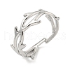 304 Stainless Steel Open Cuff Rings RJEW-K245-92P-1