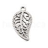 304 Stainless Steel Pendants STAS-Q362-08B-P-1